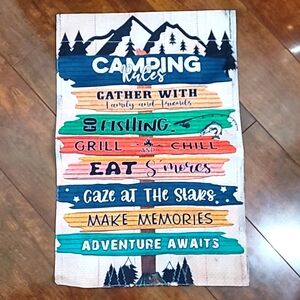 Camping flag